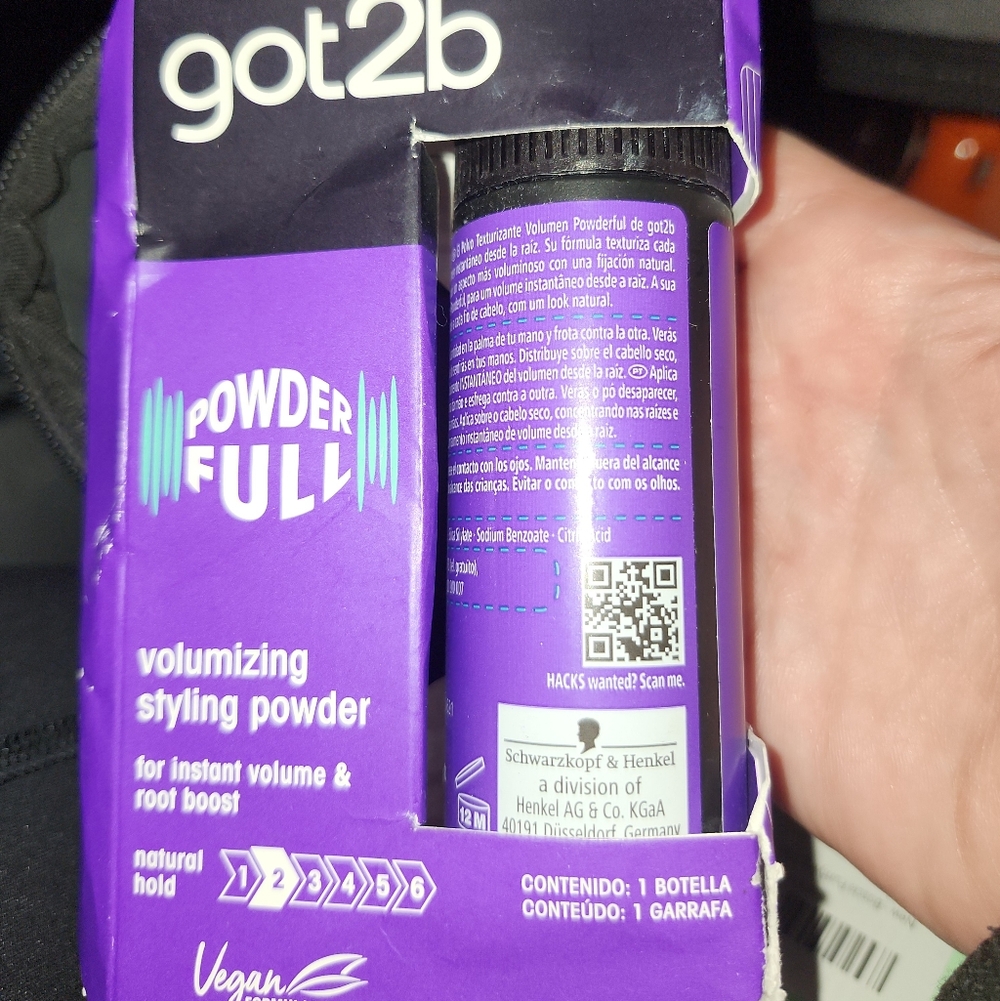 Got2b Volumizing Styling Powder New Htf